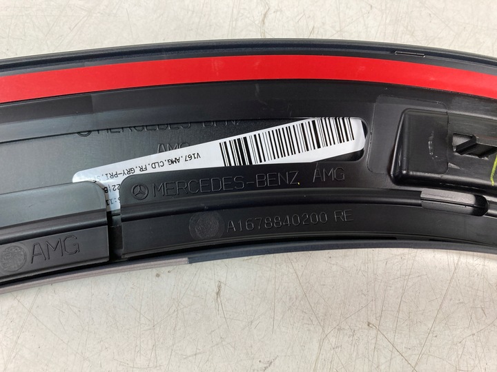 фото №8, Планка накладка крила права передня mercedes gle a167 amg a1678840200