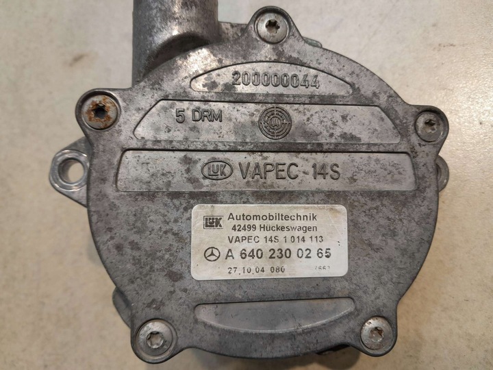 фото №5, Насос вакуум mercedes w169 2.0 cdi a6402300265