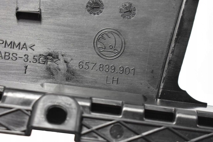 фото №6, Планка стійка двері лівий зад 657839901 skoda scala