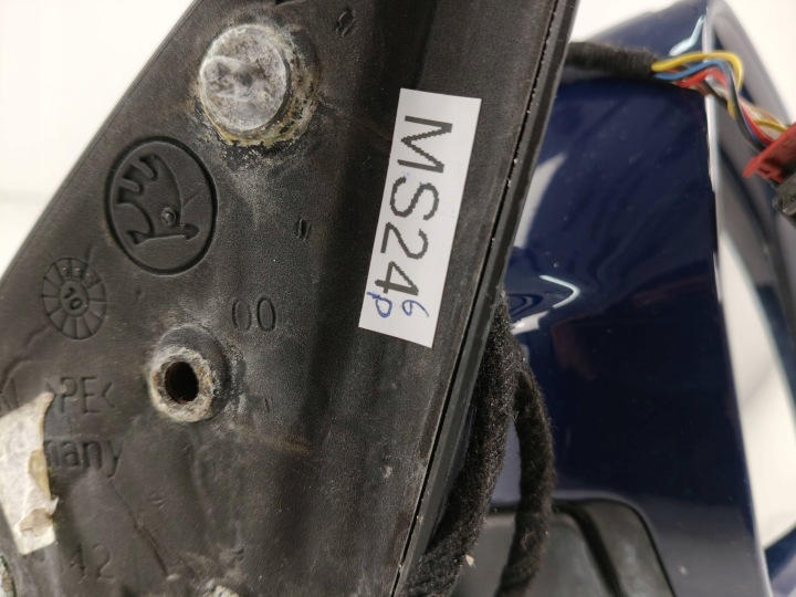 фото №9, Дзеркало праве пасажира skoda octavia mk2 рестайлінг 6pin uk 020989