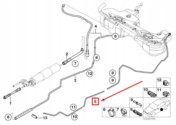 фото №9, Bmw 3 e46 передня труба випускна 16132229652 2229652 оригінальна