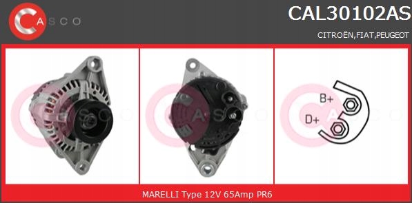 фото №1, Генераторы casco cal30102as