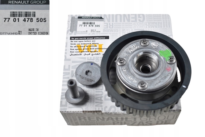 фото №1, Колесо переменных faz распределительный вал renault dacia 1.6 16v 7701478505