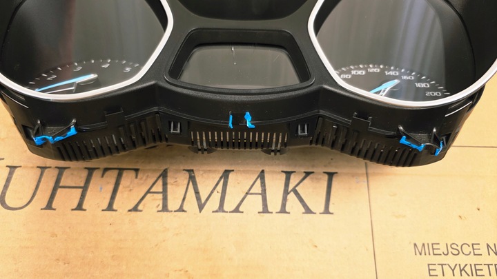 фото №14, Focus mk3 10-14 c-max mk2 2013 r. спідометр  прилади дисплей бензин європа