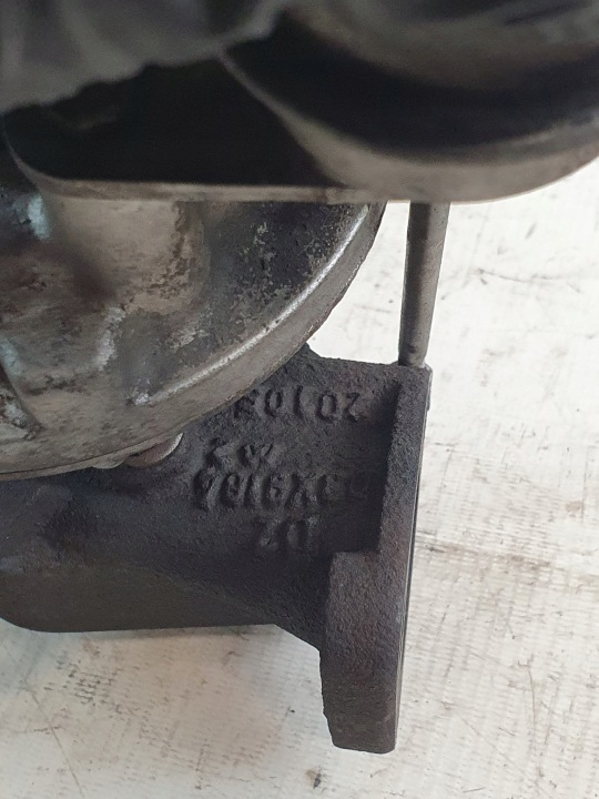 фото №12, Турбонагнітач turbo a6680960499 mercedes vaneo w414 1.7cdi 01-05r.