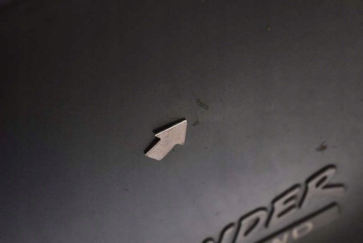 фото №7, Кришка багажника зад задня сірий mitsubishi outlander 1 i 01-08