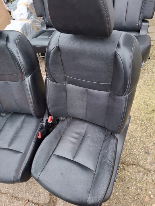 фото №6, Nissan x-trail x trail xtrail t32 14-22 комплект сидінь шкіра 7 осіб європа