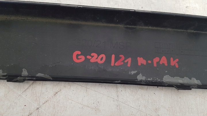 фото №7, Bmw 3 g20 g21 м-пакет спойлер дифузор бампера