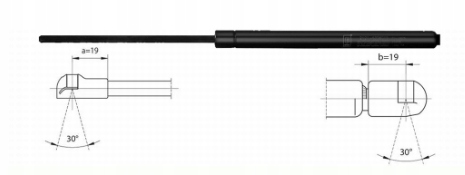 фото №1, Пружина газова кришки багажника fiat