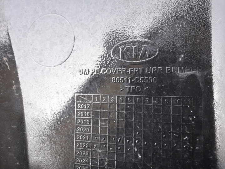 фото №13, Kia sorento 3 iii рестайлінг 17- бампер передній перед 86511-c5500