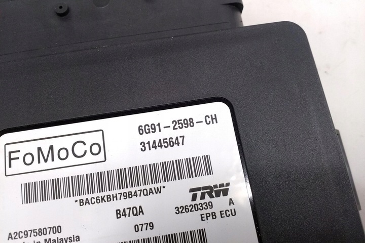 фото №1, Модуль тормоза ручного volvo s60 ii 31445647 1.97l дизель 2017