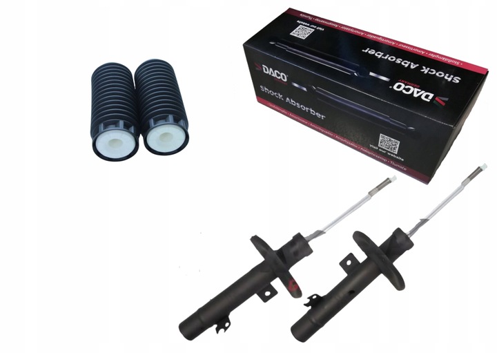 фото №1, 2x амортизатори захисні накладки opel crossland citroen c3 aircross перед