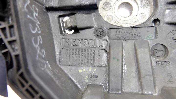 фото №11, Renault twingo ii руль кожа 484009618r
