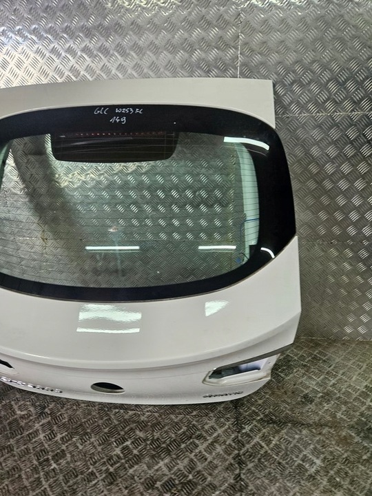 фото №5, Задняя крышка зад з стекло mercedes glc w253 рестайлинг fl 149 белая купе