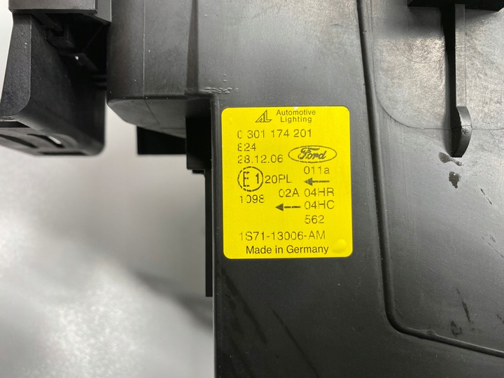 фото №11, Лампа перед передняя левая обычная ford mondeo 3 iii mk3 2003-
