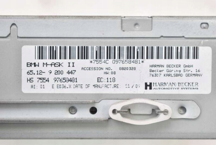 фото №8, Радіо радіопрогравач 9200447 bmw e90 e91 рестайлінг 08-13