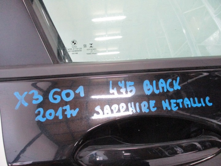 фото №8, Дверь правые передние bmw x3 g01 17r