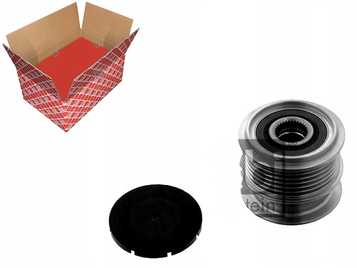 фото №1, Колесо ременное генератора volvo s60 ii v60 i v70 iii