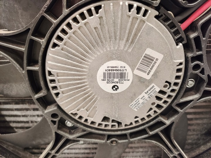 фото №8, Bmw f07 pas переднее радиатор вентилятор 535i