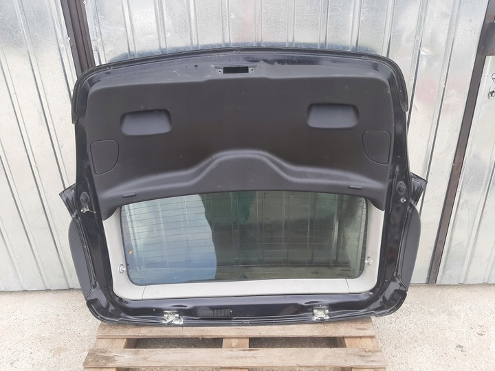 фото №13, Крышка стекло зад оригинал лак opel meriva ii b цвет z20r чёрная