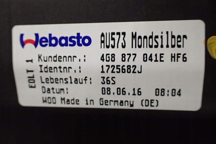 фото №5, Audi a7 4g люк 4g8877041e