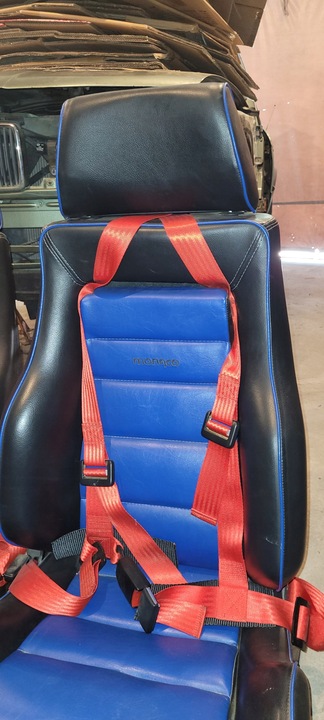 фото №4, Сиденья recaro monaco ремни bmw e30 jak новое