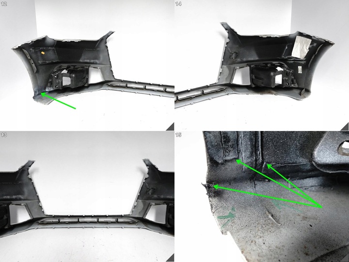 фото №13, Audi a1 s1 8x 8xa рестайлинг s-line 14-18 бампер бампер + заглушка перед