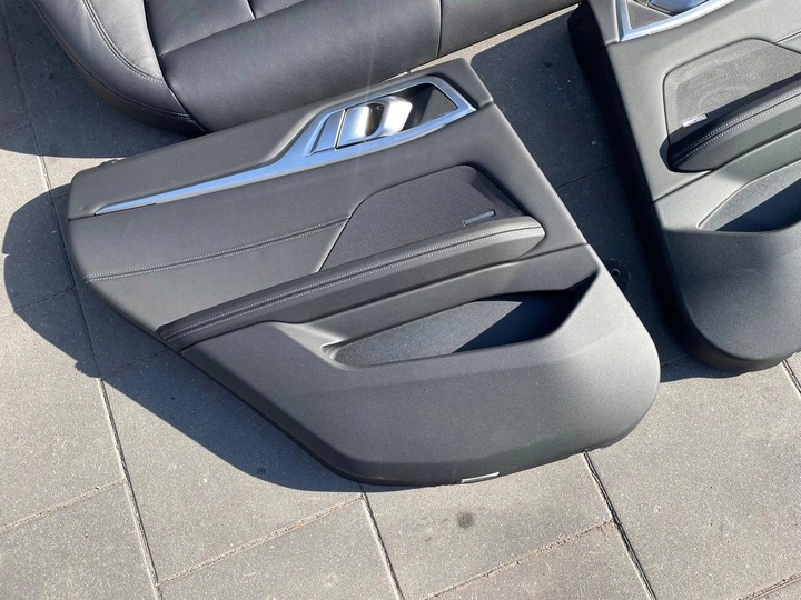 фото №14, Сиденья обивка bmw i4 4 g26 спортивный кожа подогрев электрические harman память