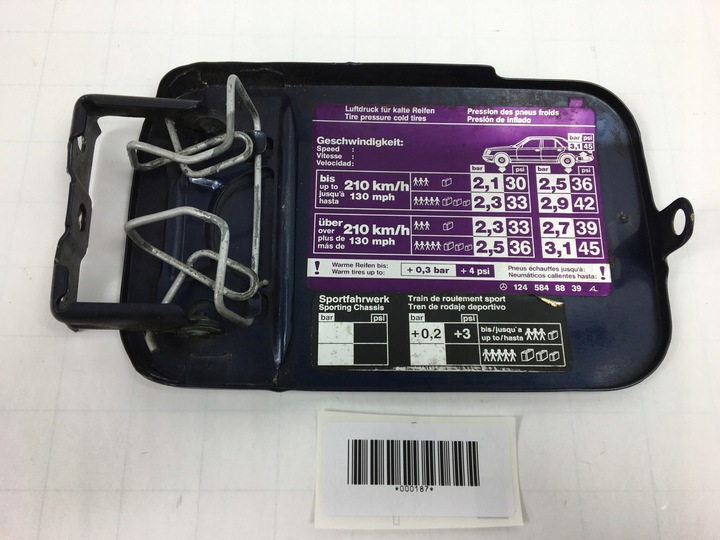 фото №7, Крышка заливка топлива mercedes w124 cabrio a124