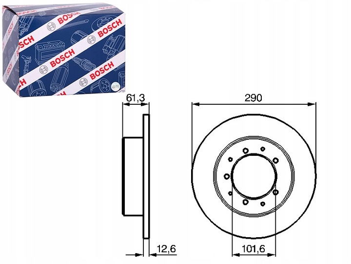 фото №1, Диски тормозные 2szt. зад land rover defender discovery i range