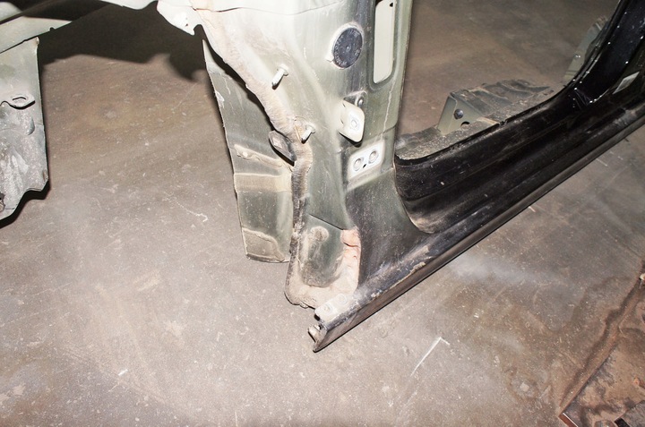 фото №6, St324 opel corsa f ^ порог стойка a левый перед