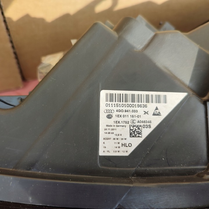 фото №9, Audi a6 c7 повний led 4g передній рестайлінг гарна європа лампа ліва