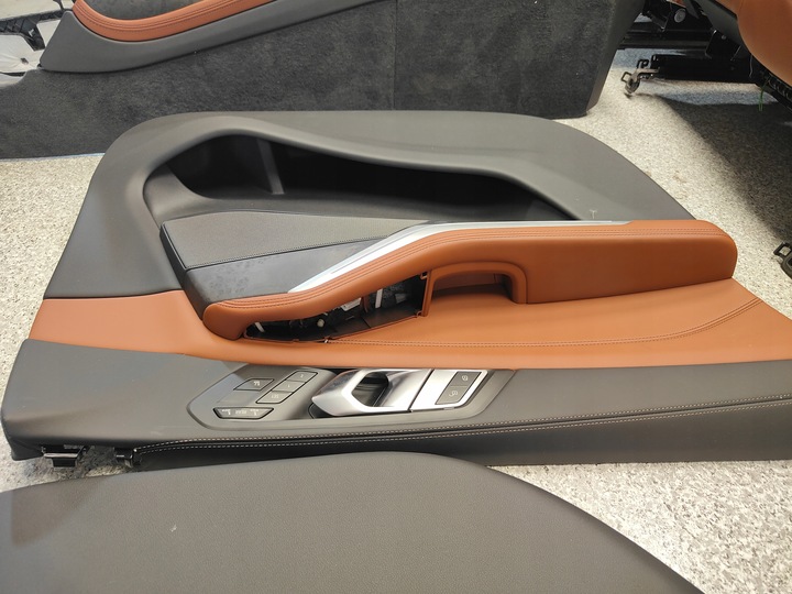 фото №11, Bmw x7 g07 lci оббивка сидіння комфорту вентильовані 3 ряд 7 os. tartufo