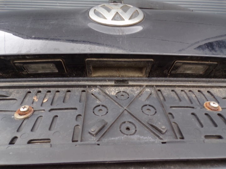 фото №11, Крышка багажника задняя volkswagen passat b6 универсал чёрная lz9c lub lz9x zdrow