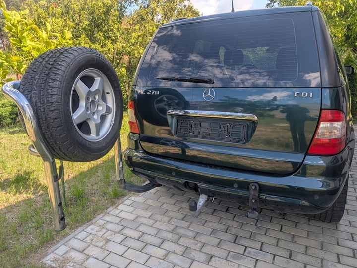 фото №7, Mercedes w163 ml труби обладнання трубами зад задні amg