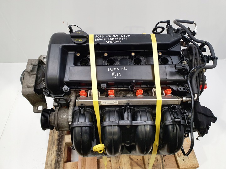 фото №3, Двигун комплект ford c max c-max 1.8 16v 125km 03-10r q7da