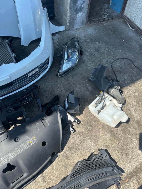 фото №7, Комплектний перед renault laguna iii купе європа бампер ксенон капот крило