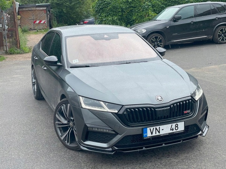 фото №7, Spoiler/spód передней бампера do skoda octavia rs vrs nx 2023+