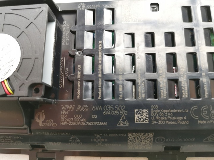 фото №6, Зарядний пристрій індукційна skoda kamiq 6va035502 новий оригінальний