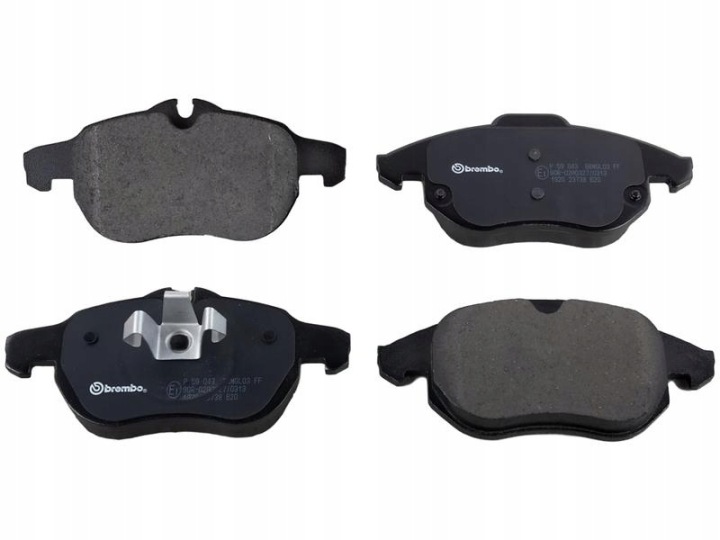 фото №14, Brembo p 59 043 комплект гальмівні колодки гальмівних, гальма дискові