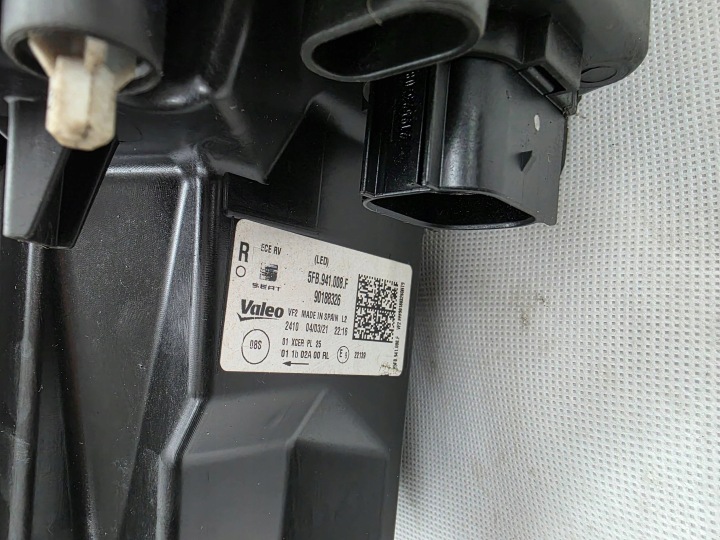 фото №13, Seat leon cupra iv 4 2020+ фара передняя правая полный led европа 5fb941008f