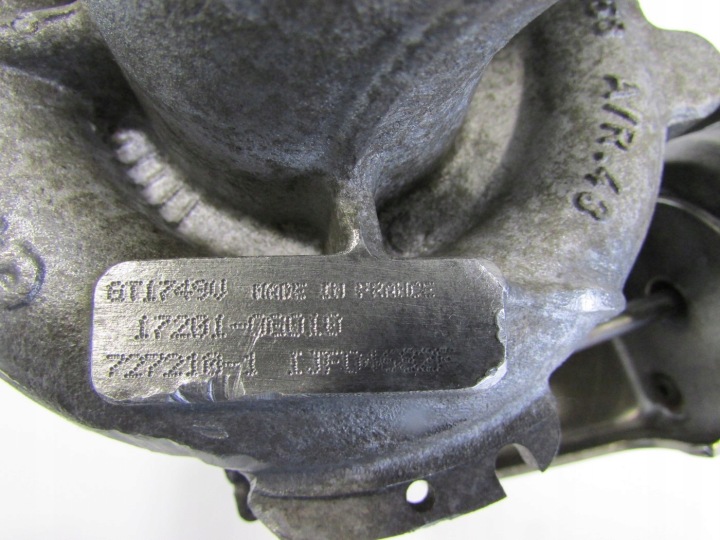 фото №8, Турбонагнетатель toyota avensis t25 2.0 d4d 1cd