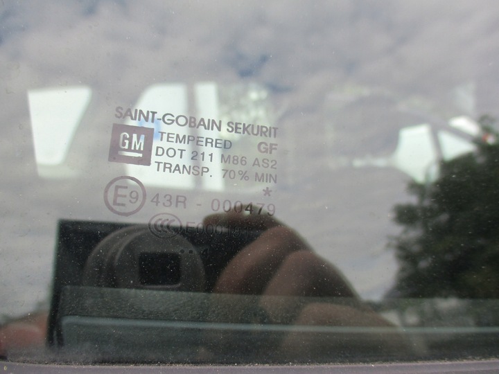 фото №2, Скло двері права зад meriva b 14r