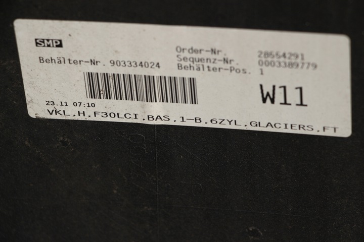 фото №9, Колір glaciers a83 бампер зад задній bmw 3 iii f30 sedan рестайлінг lci 2015+