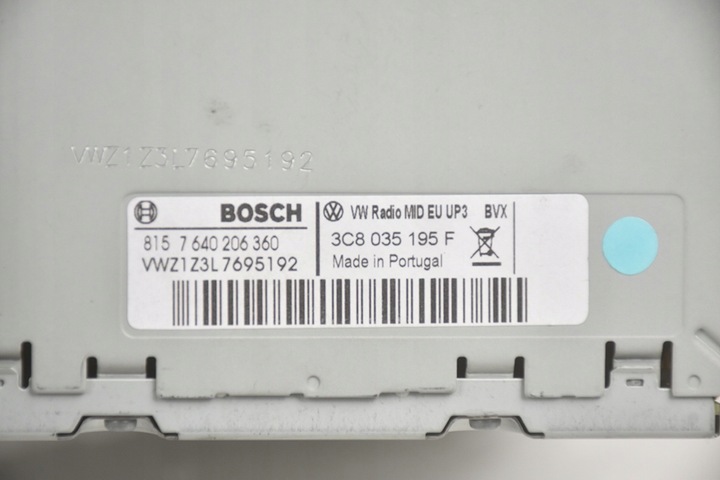 фото №5, Радіопрогравач радіо vw golf vi passta b7 3c8035195f