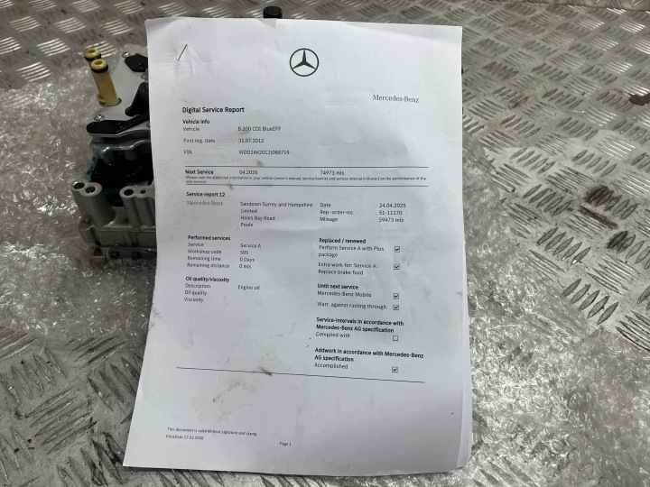 фото №7, Mercedes w246 1.8 cdi кришка клапанів 6510101030