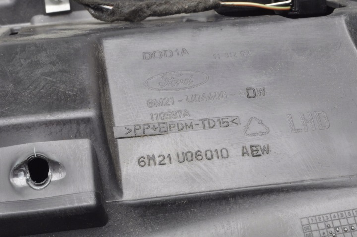 фото №6, Ford s-max mk1 бардачок пасажира 6m21-u04406-adw