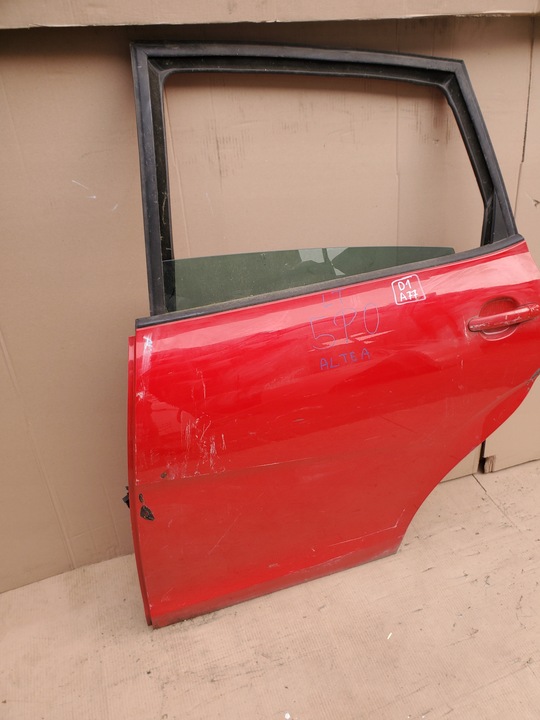 фото №4, Seat altea 5p0 04-15 дверь левая задние левый зад