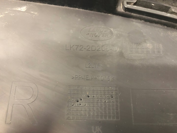 фото №9, Land rover discovery sport ползун бампера 18- l550