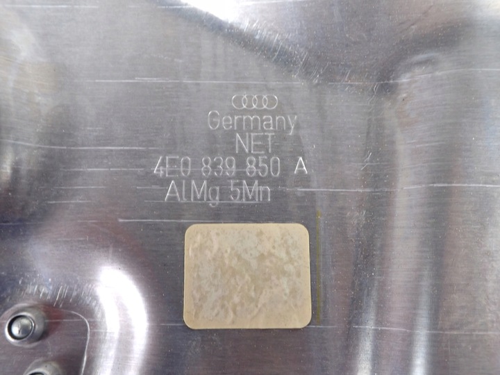 фото №10, Механізм підйому скла правий зад audi s8 d3 5.2 fsi 4e0839850a